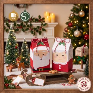Arquivo de Corte Caixinhas de Natal
